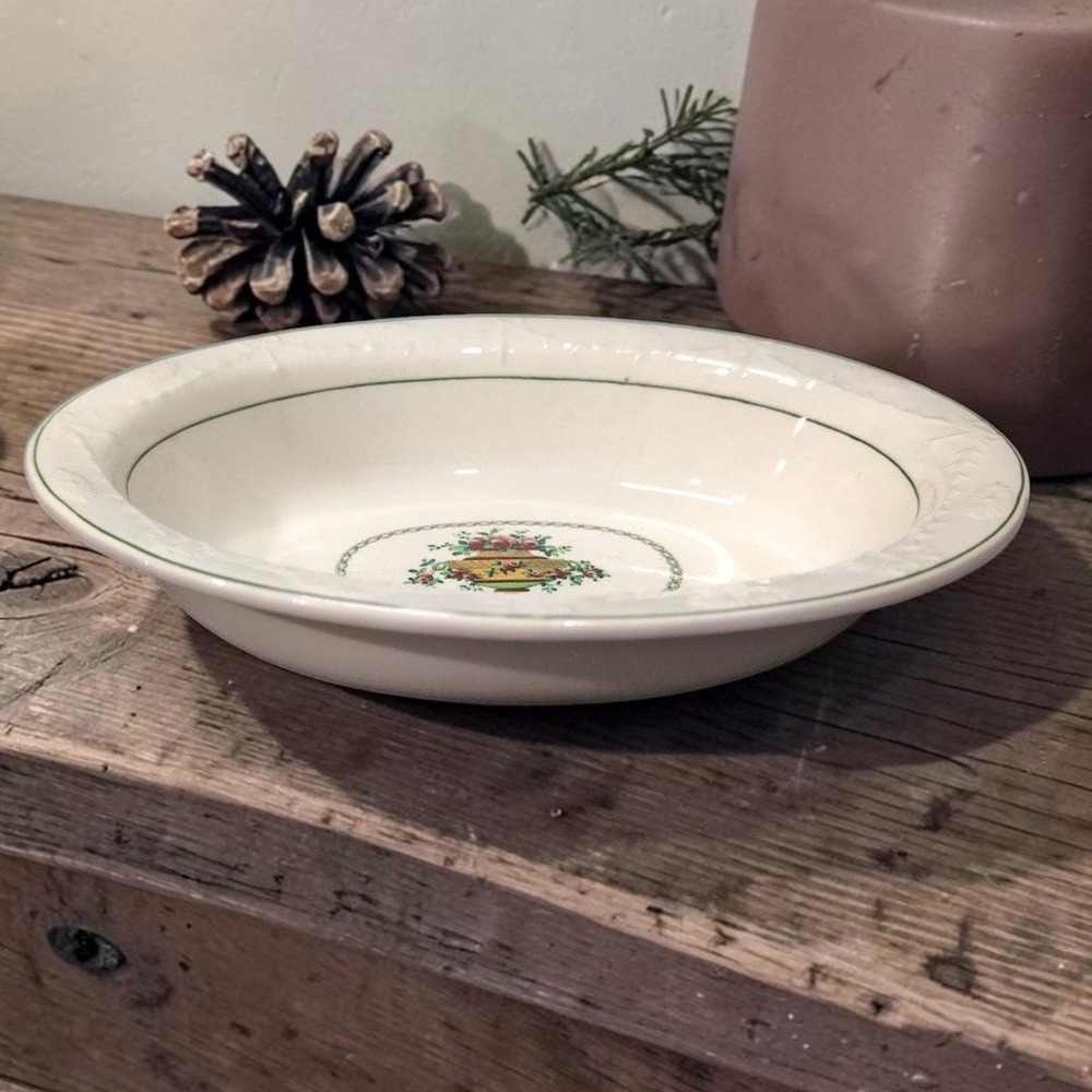 Spode Copeland Late Serving Bowl #657047,‎ Vintage Floral Platter, English China